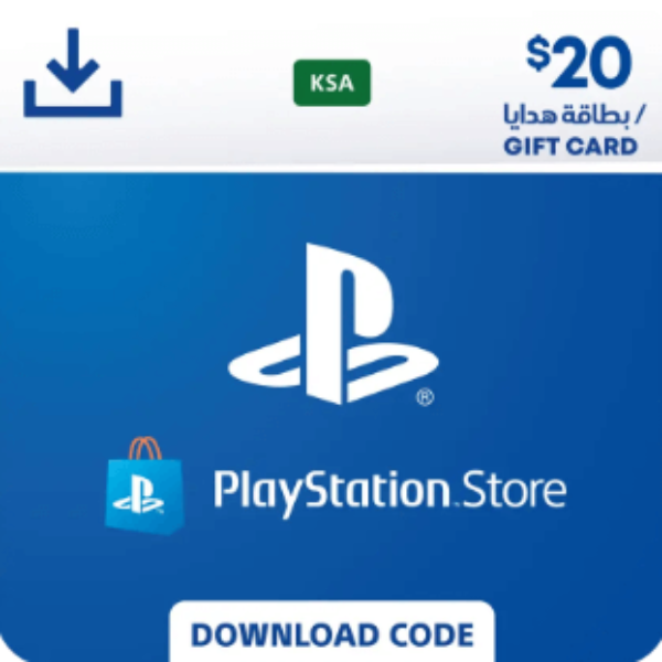 بلايستيشن-ستور-سعودي-بطاقة-20-دولار-يرسل-بالايميل-و-الرسائل-النصية